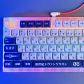 EVA-06 104+31 XDA-like Profile Keycap Set Cherry MX PBT Dye-subbed for Mechanical Gaming Keyboard